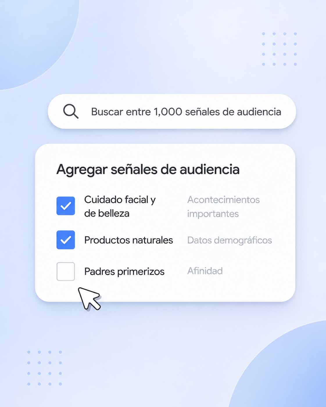Señales de audiencia